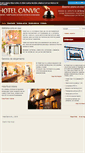 Mobile Screenshot of hotelcanvic.net